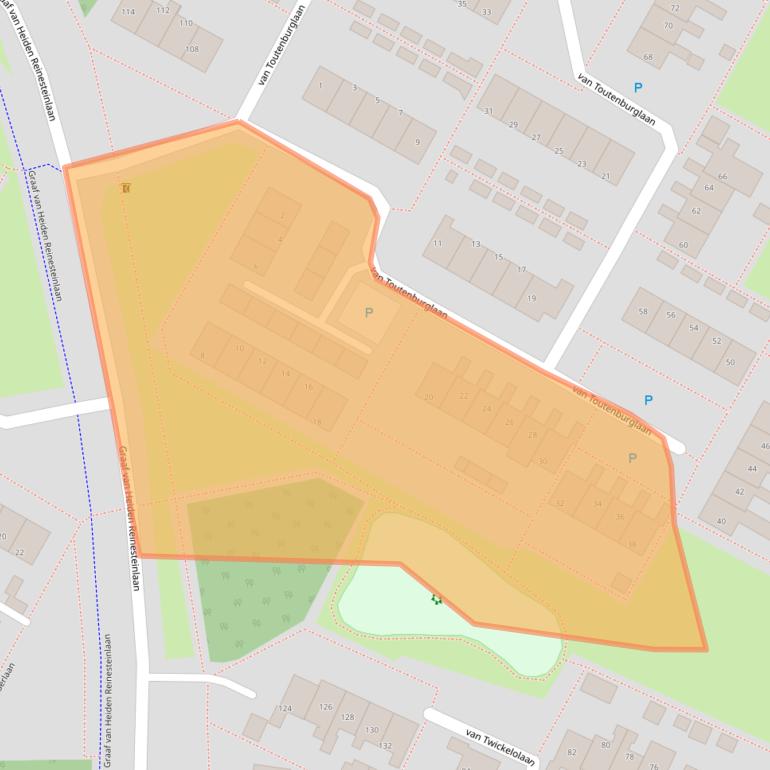 Kaart van postcodegebied 7742XP.