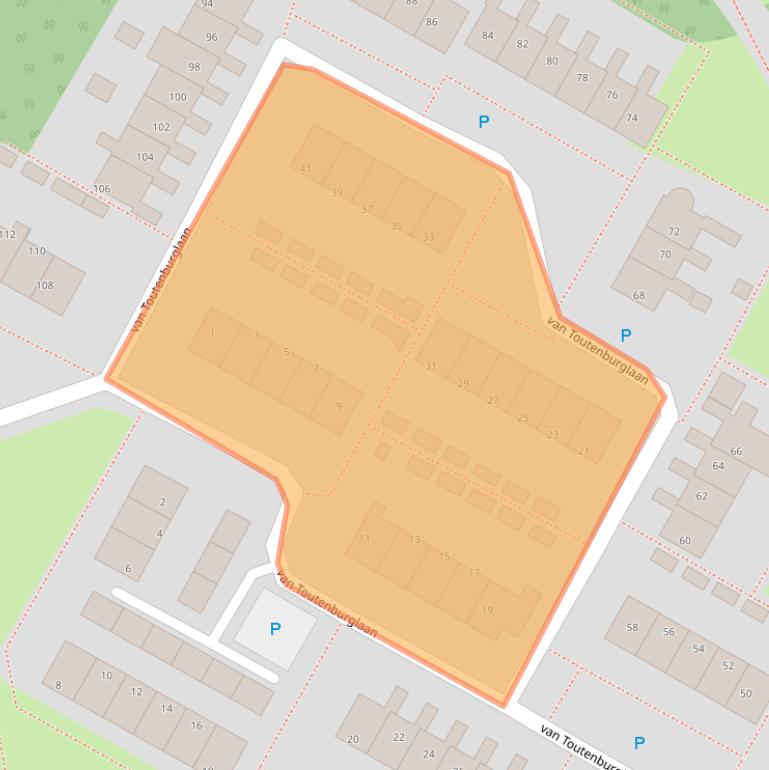 Kaart van postcodegebied 7742XR.