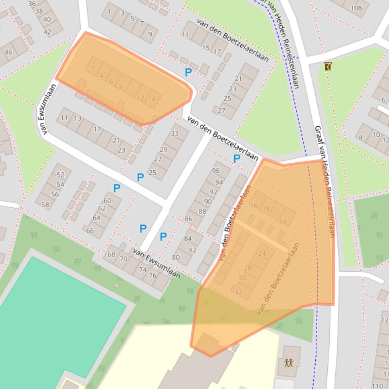 Kaart van postcodegebied 7742XX.