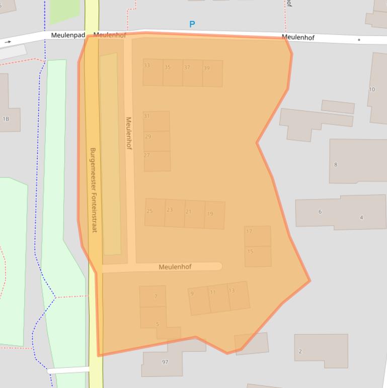 Kaart van postcodegebied 7751AE.