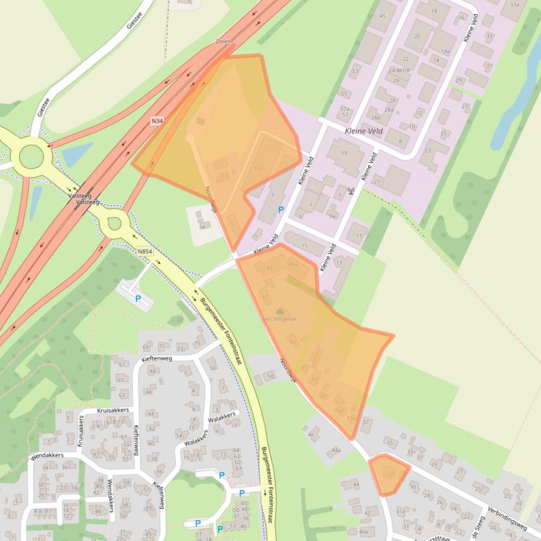 Kaart van postcodegebied 7751AH.