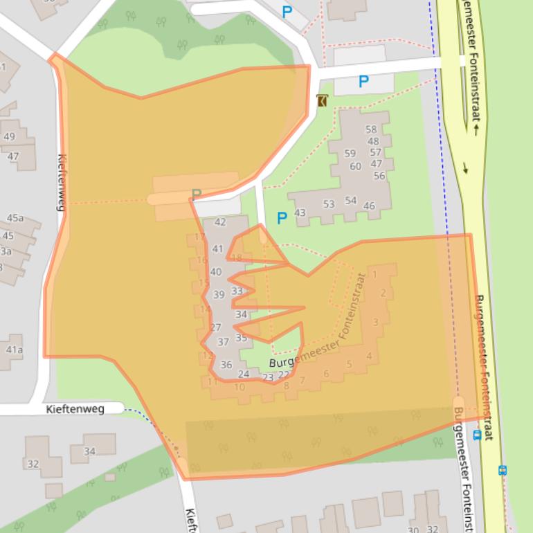 Kaart van postcodegebied 7751CA.