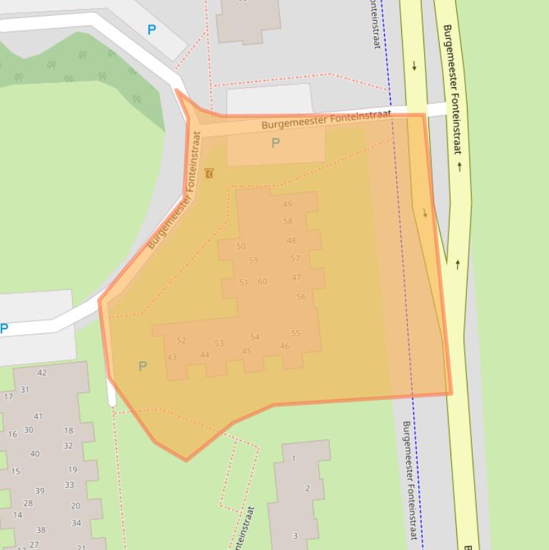 Kaart van postcodegebied 7751CC.