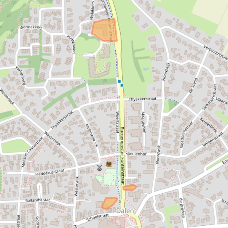 Kaart van postcodegebied 7751CD.