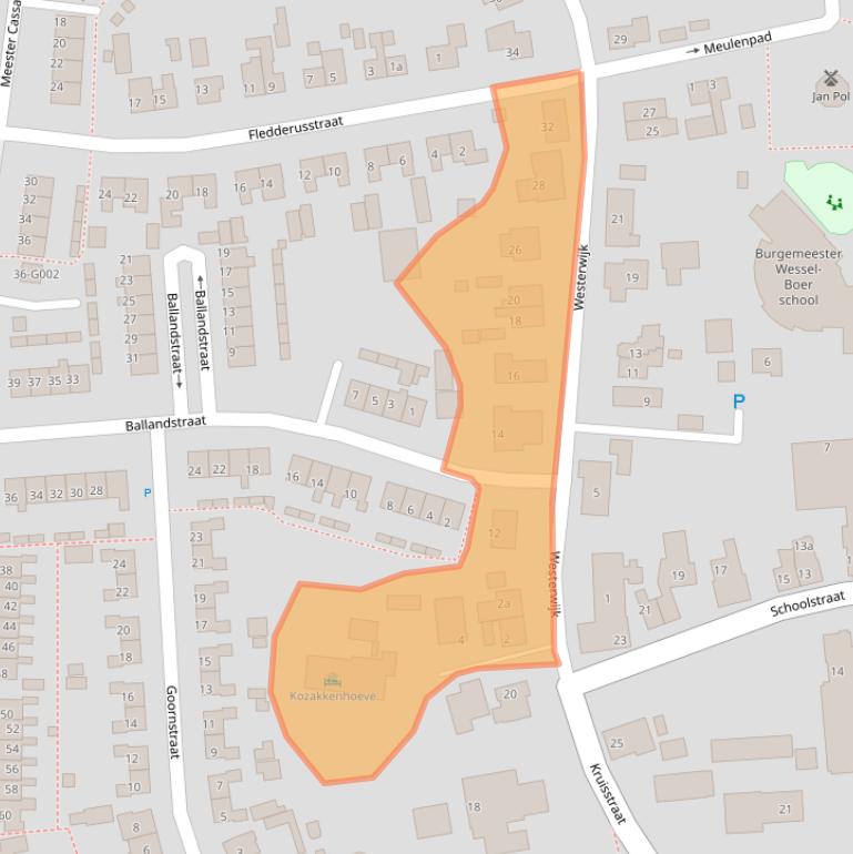 Kaart van postcodegebied 7751CN.