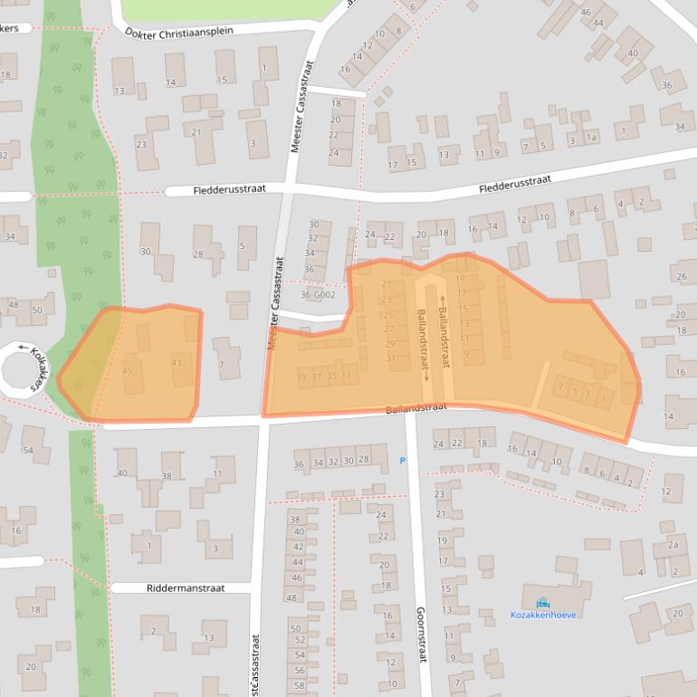 Kaart van postcodegebied 7751CT.