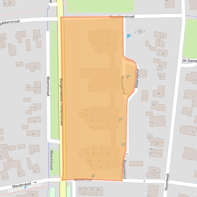 Kaart van postcodegebied 7751CZ.