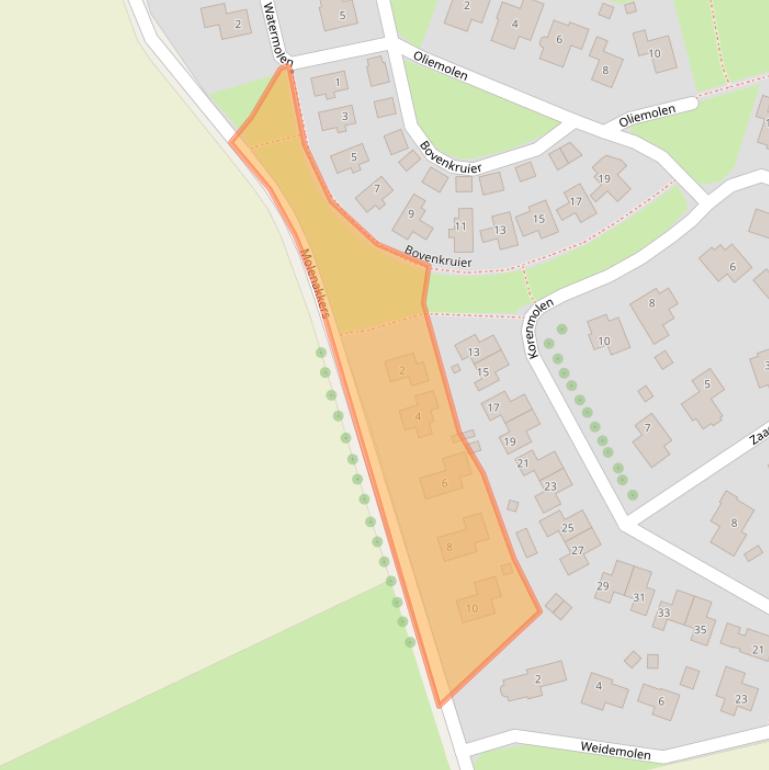 Kaart van postcodegebied 7751DS.