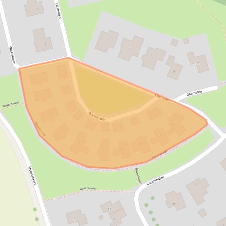 Kaart van postcodegebied 7751DT.