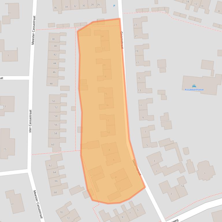 Kaart van postcodegebied 7751EB.