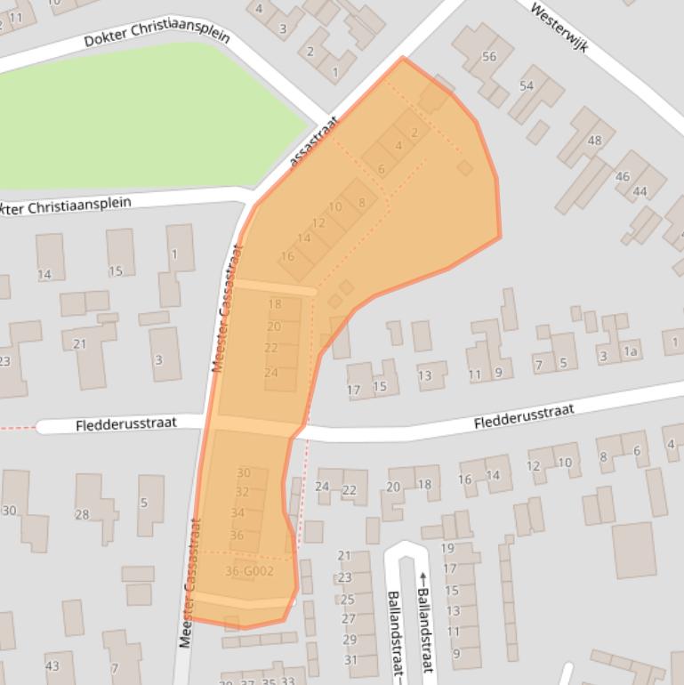 Kaart van postcodegebied 7751ED.