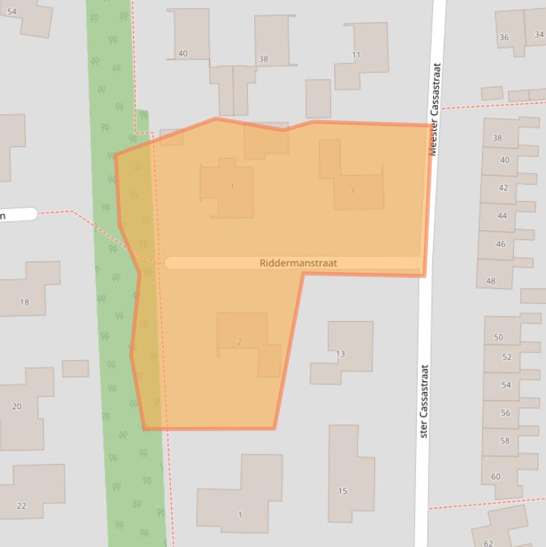 Kaart van postcodegebied 7751EJ.