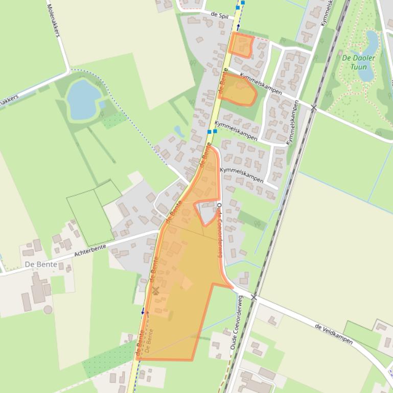 Kaart van postcodegebied 7751GM.