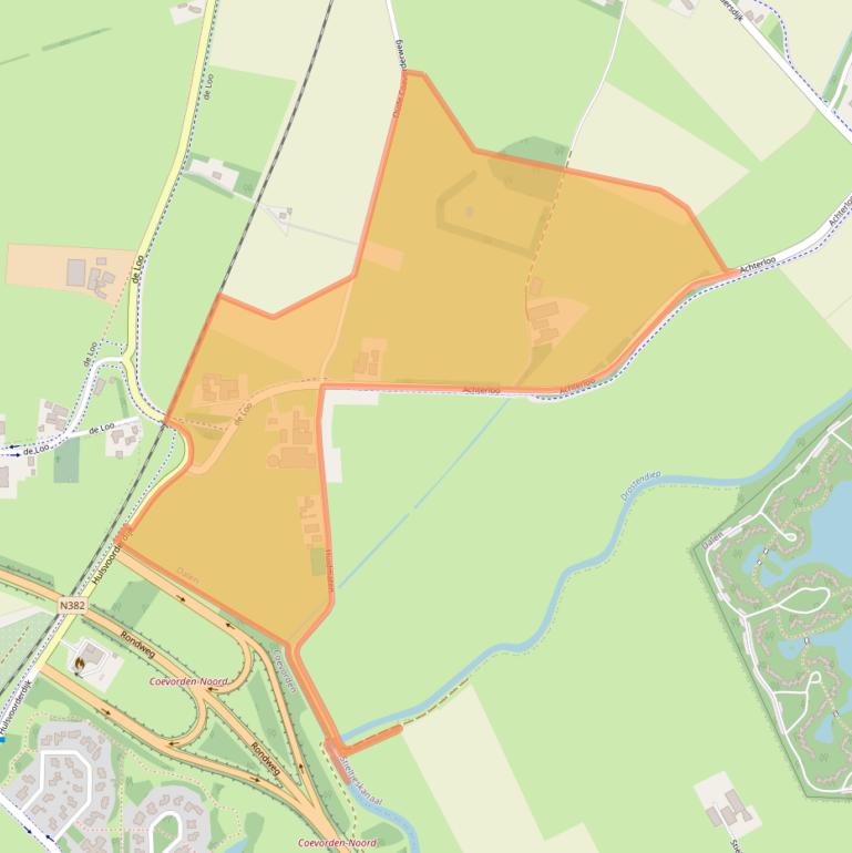 Kaart van postcodegebied 7751MK.
