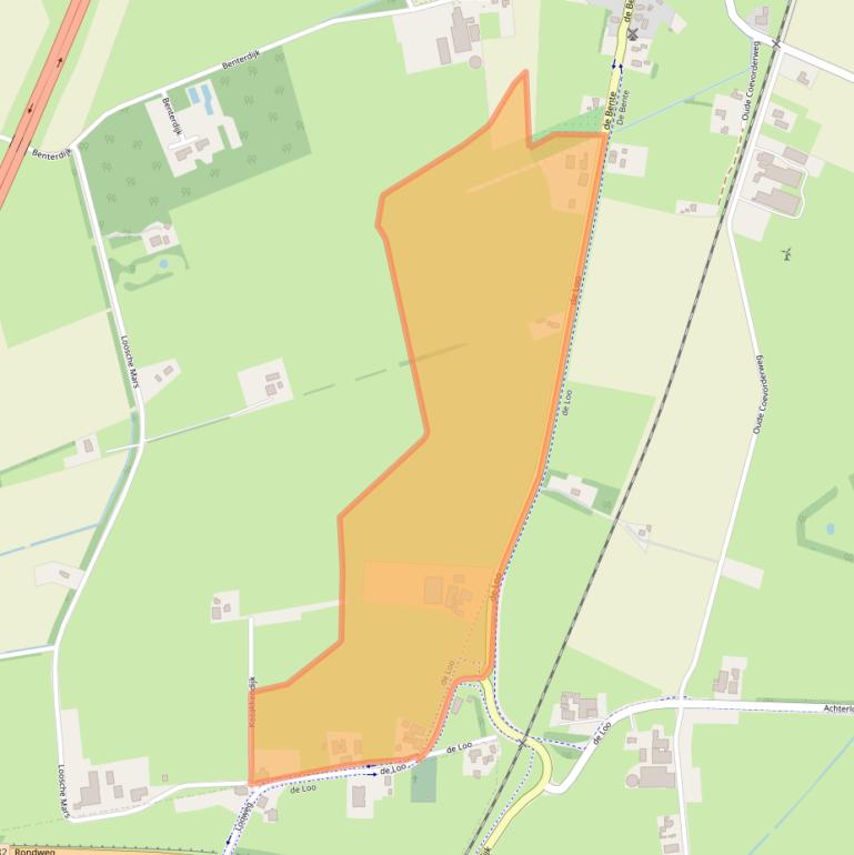 Kaart van postcodegebied 7751SB.