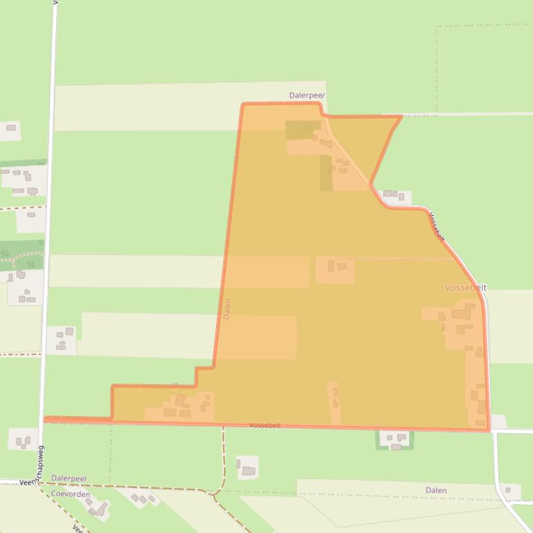 Kaart van postcodegebied 7751SZ.