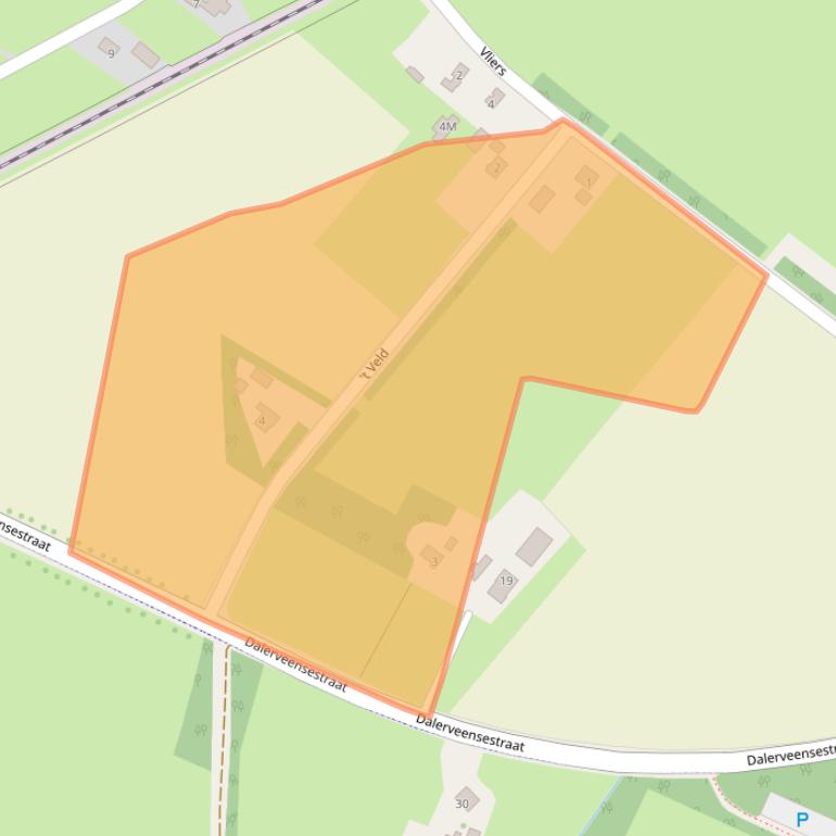 Kaart van postcodegebied 7751ZR.