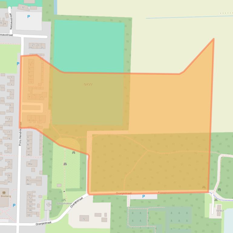 Kaart van postcodegebied 7753TP.