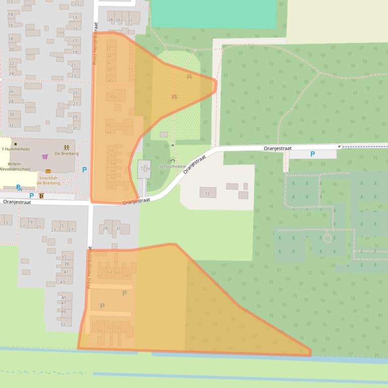 Kaart van postcodegebied 7753TR.