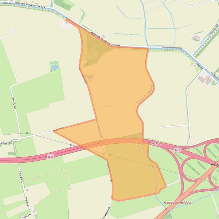 Kaart van postcodegebied 7754MJ.