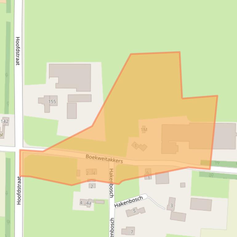 Kaart van postcodegebied 7755NG.