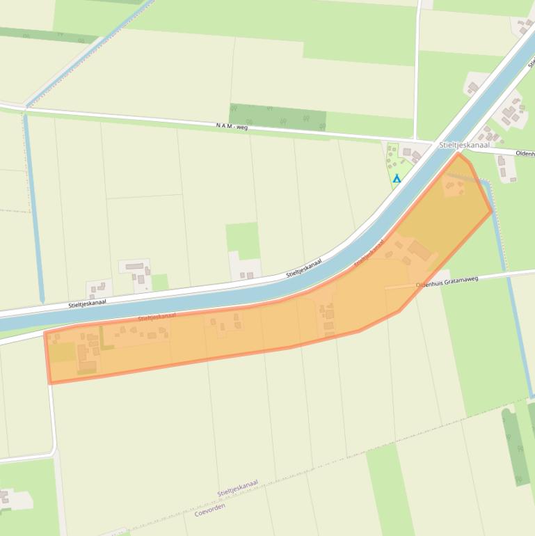 Kaart van postcodegebied 7756PC.