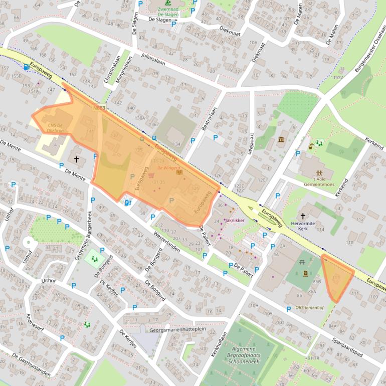 Kaart van postcodegebied 7761AC.