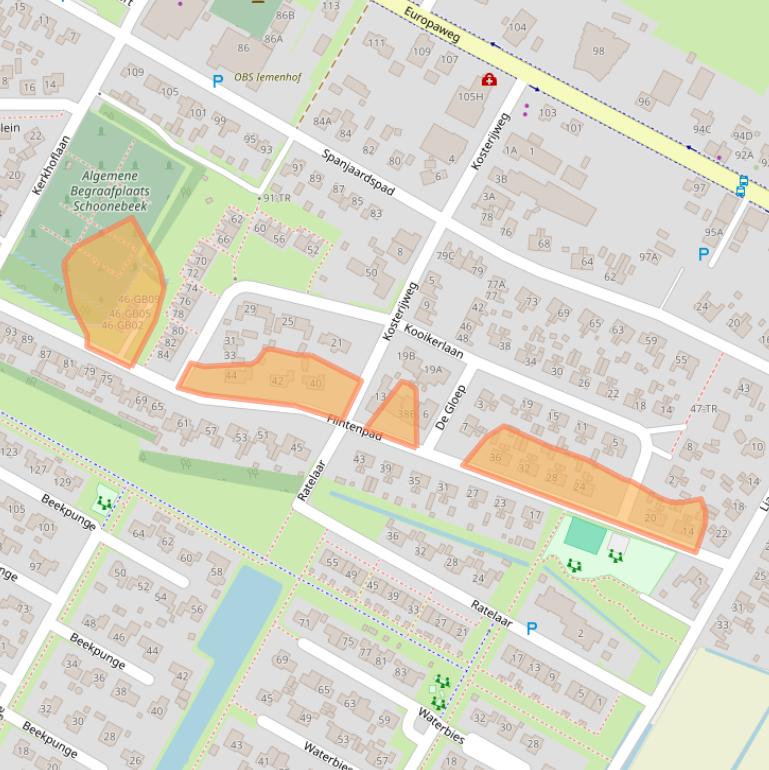 Kaart van postcodegebied 7761AT.