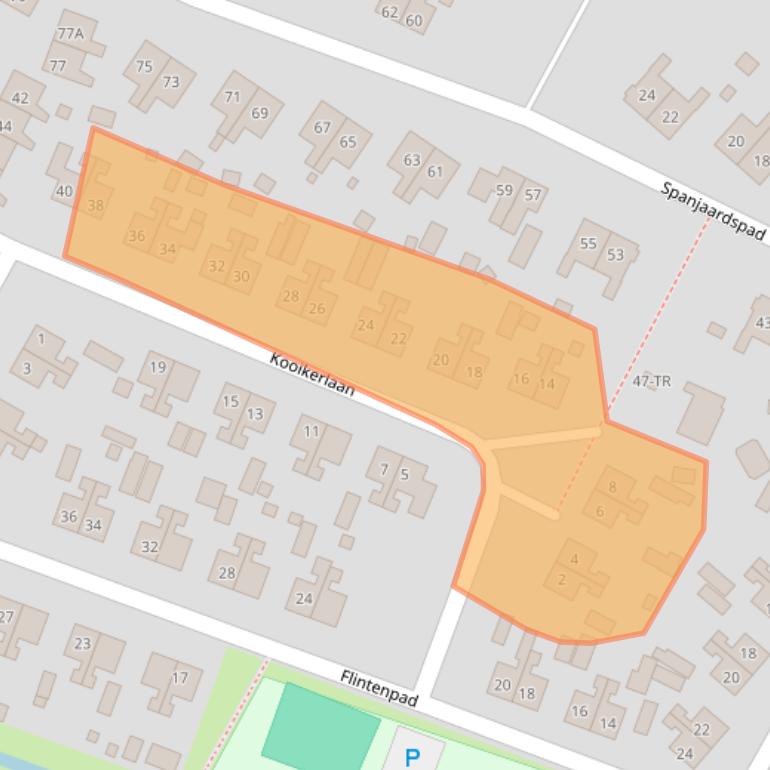 Kaart van postcodegebied 7761AX.