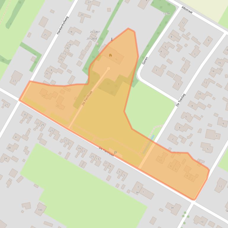 Kaart van postcodegebied 7761CB.