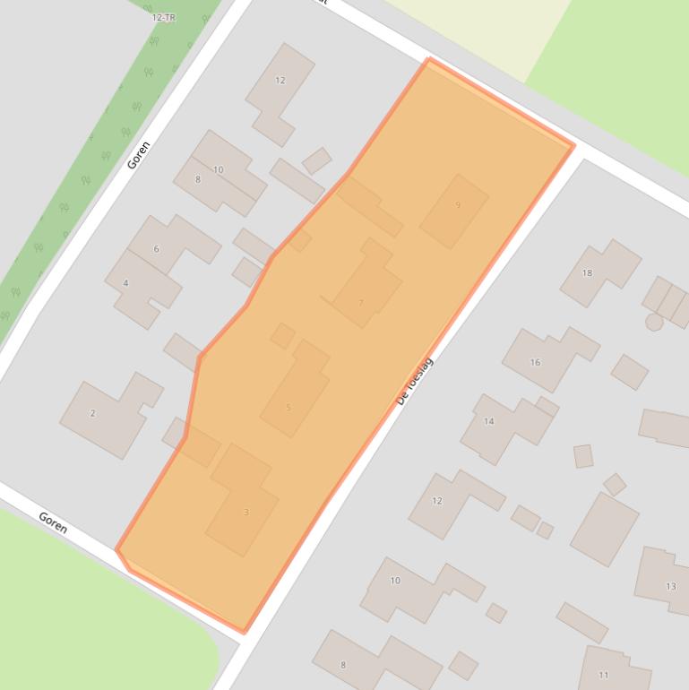 Kaart van postcodegebied 7761CC.