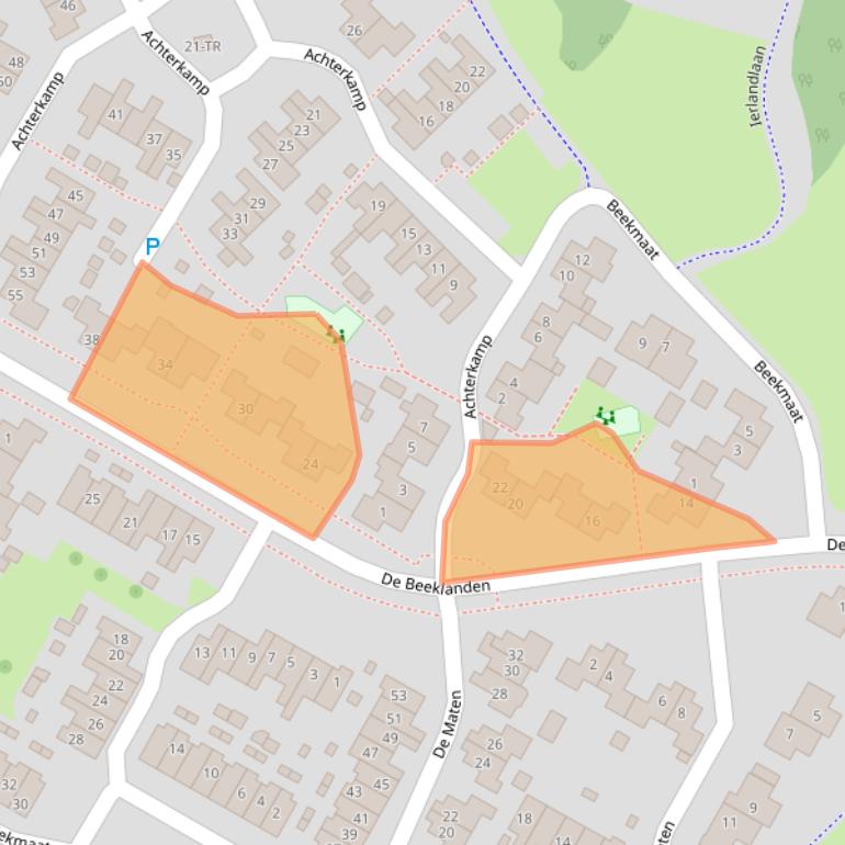Kaart van postcodegebied 7761DL.