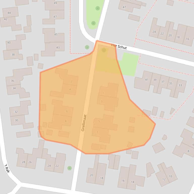 Kaart van postcodegebied 7761GE.