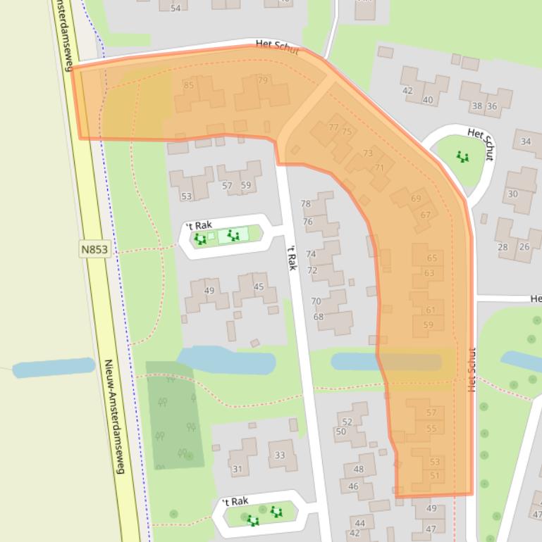 Kaart van postcodegebied 7761GP.