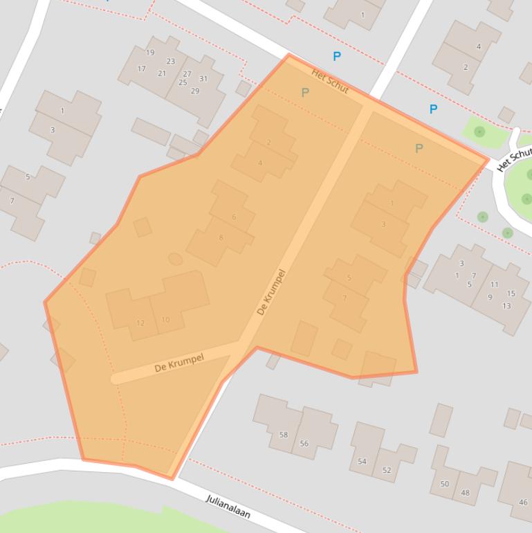 Kaart van postcodegebied 7761GV.