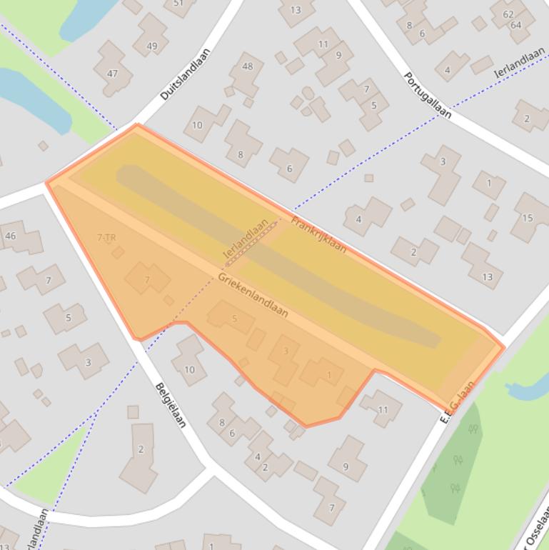 Kaart van postcodegebied 7761HH.