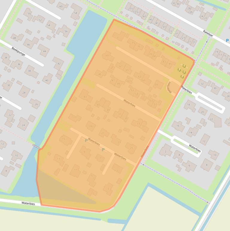 Kaart van postcodegebied 7761KH.