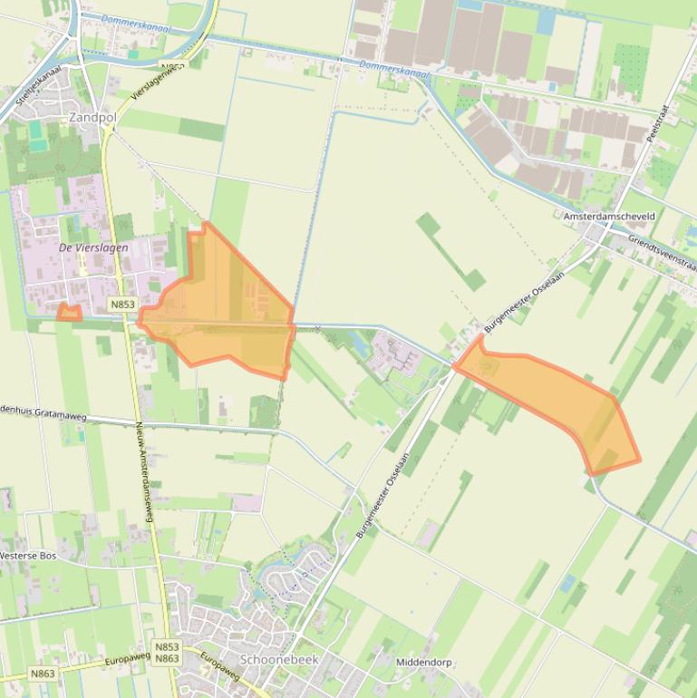 Kaart van postcodegebied 7761PH.