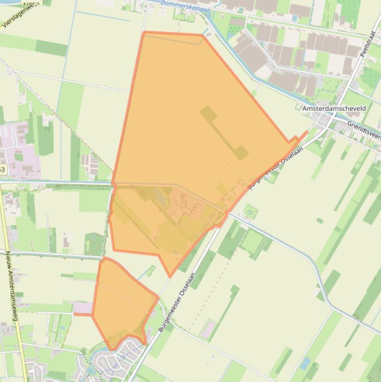 Kaart van postcodegebied 7761PK.