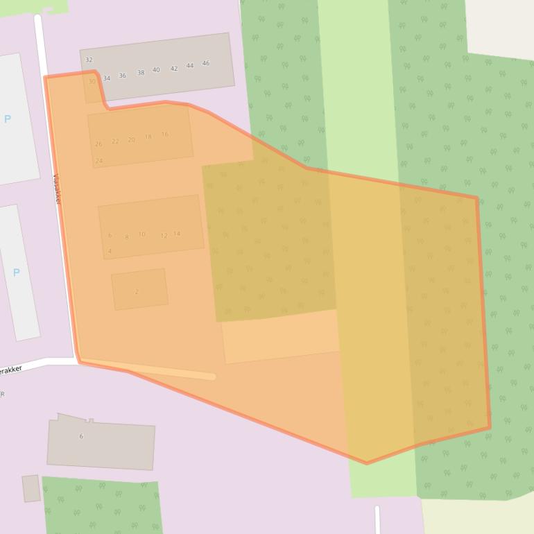 Kaart van postcodegebied 7761RC.