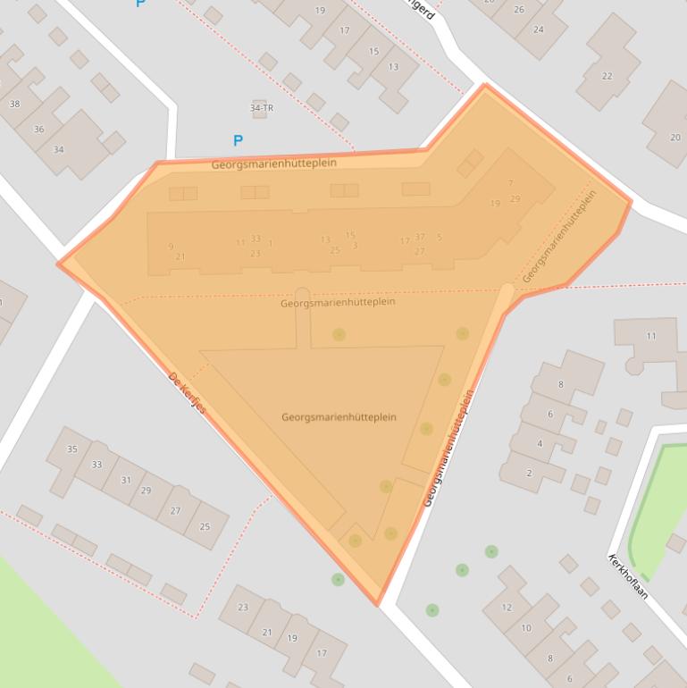 Kaart van postcodegebied 7761WG.