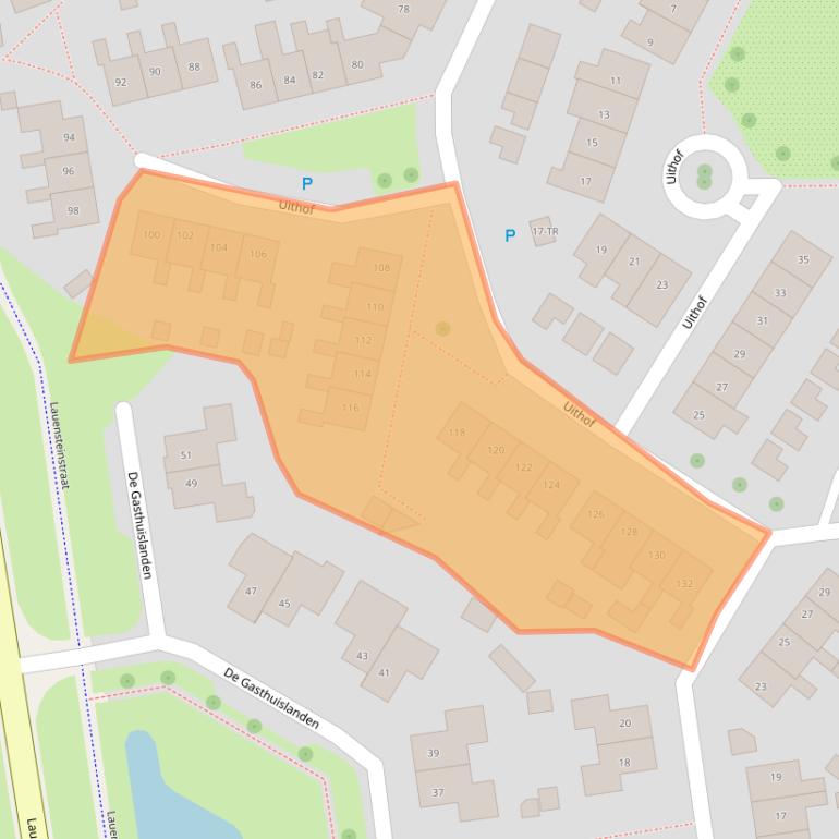 Kaart van postcodegebied 7761XM.