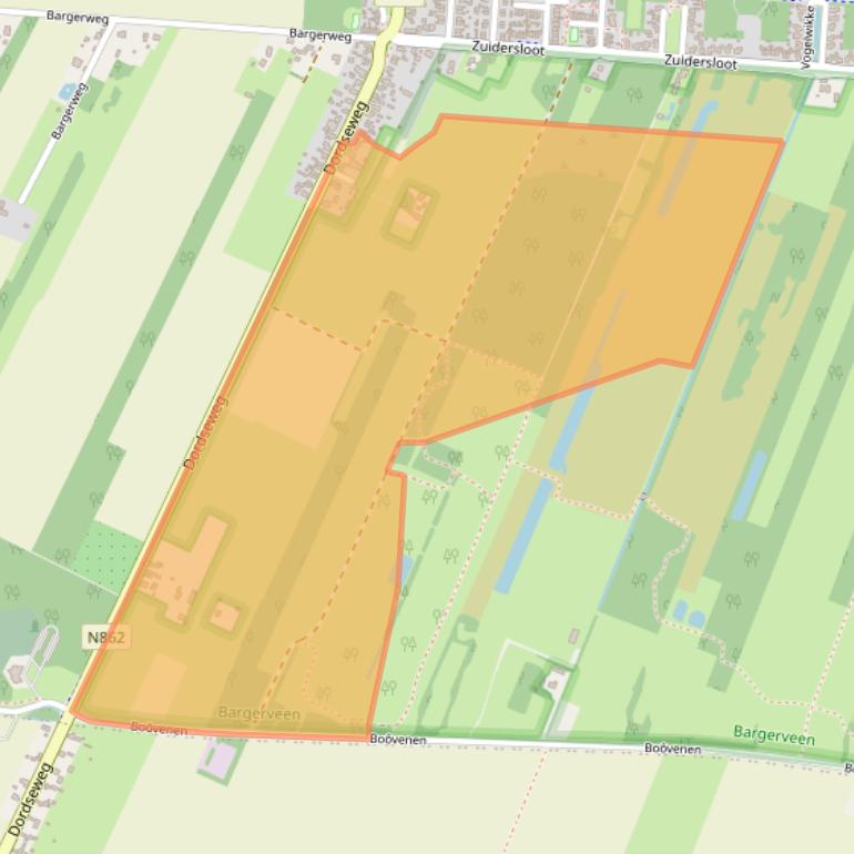 Kaart van postcodegebied 7765AC.