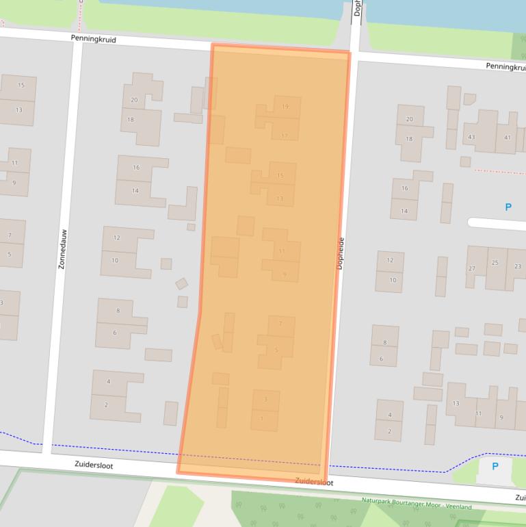 Kaart van postcodegebied 7765AP.