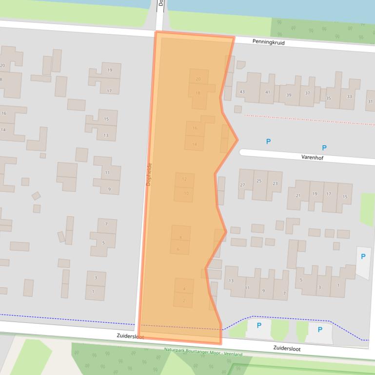 Kaart van postcodegebied 7765AR.