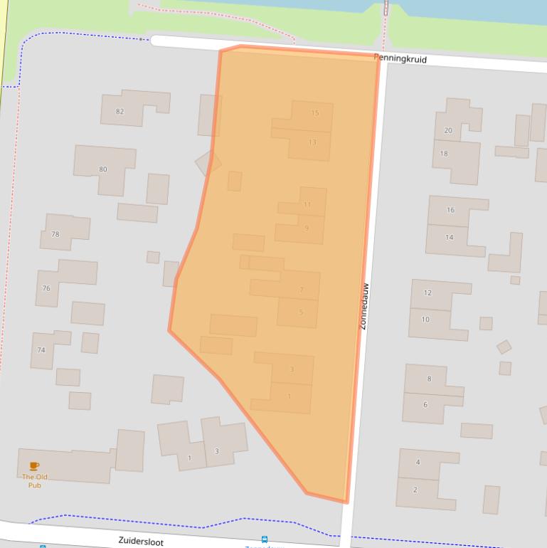 Kaart van postcodegebied 7765AV.