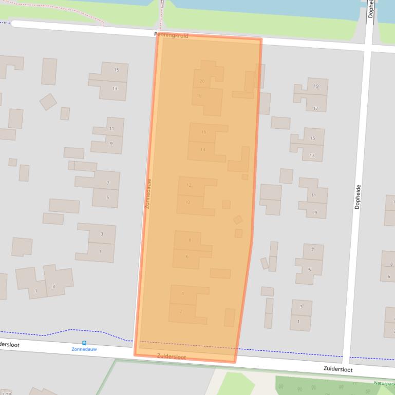 Kaart van postcodegebied 7765AW.