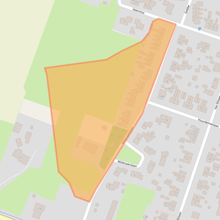 Kaart van postcodegebied 7766BA.