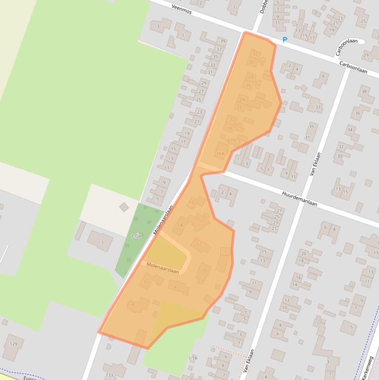 Kaart van postcodegebied 7766BB.