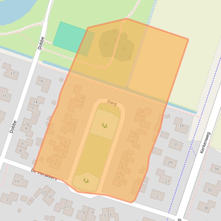 Kaart van postcodegebied 7766BM.